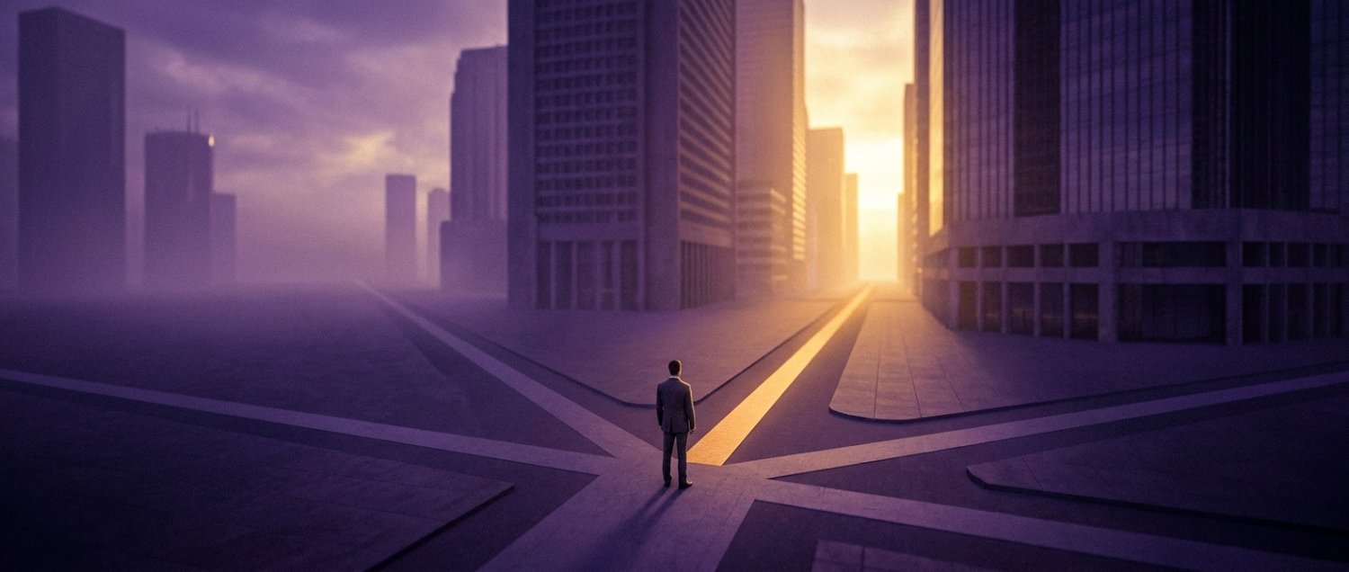 Constraints breaking apart as a connected grid of light assembles