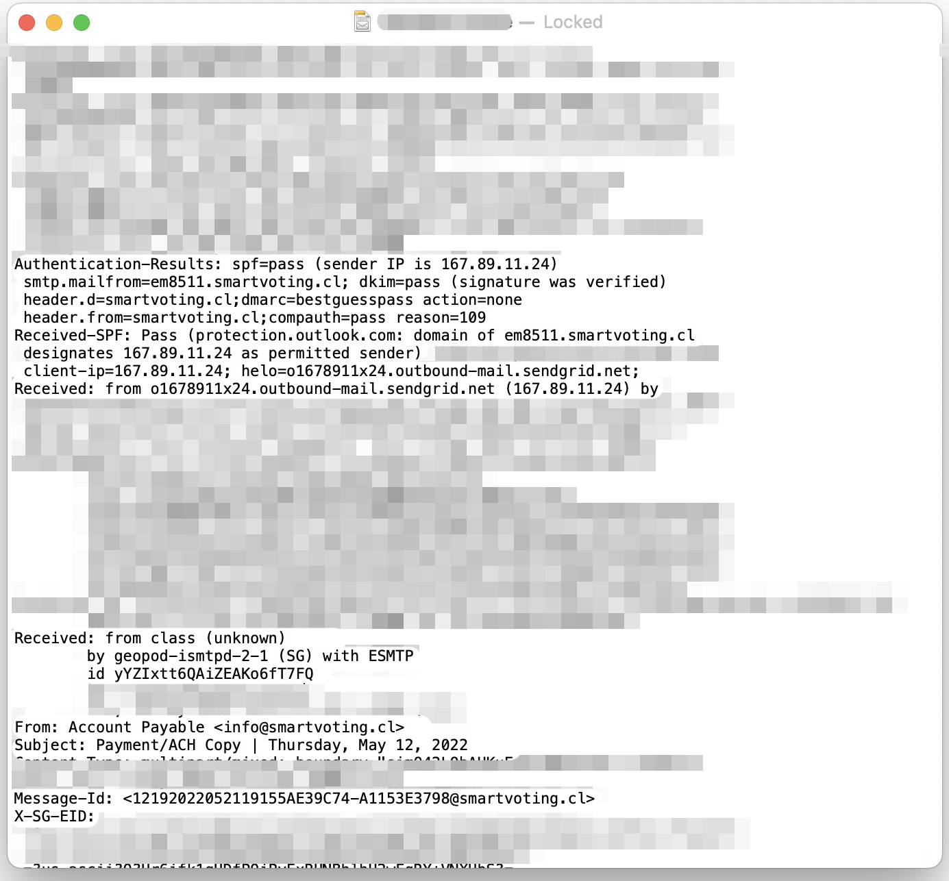 malware header